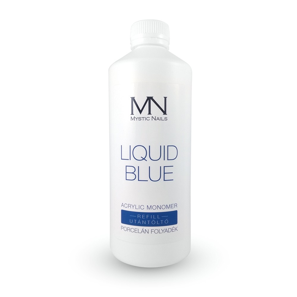 Liquid Blue 500 ml Acrylic Monomer (Υγρό) Mystic Nails Greece