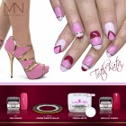 Nail Art Strip - 14. - Holosilver