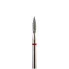 Nail drill bit - diamond - peak flame (fine)