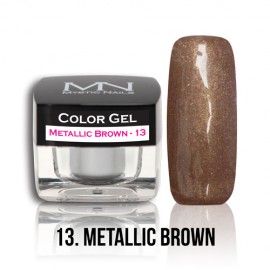 Color Gel - no.13. - Metallic Brown