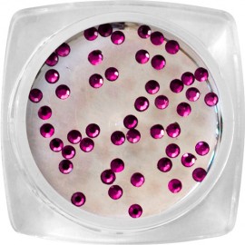 Crystal stones - Pink, SS4 - 50 pcs / jar