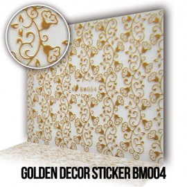 Golden Decor Sticker BM004