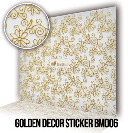 Golden Decor Sticker BM006