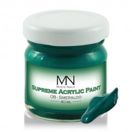 Supreme Acrylic Paint - no.08. Smeraldo - 40 ml