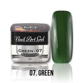 UV Painting Nail Art Gel - 07 - Green