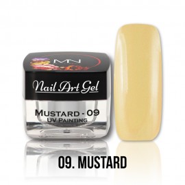 UV Painting Nail Art Gel - 09 - Mustard