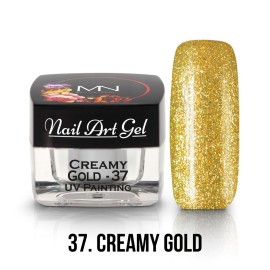 UV Painting Nail Art Gel - 37 - Creamy Gold - 4g