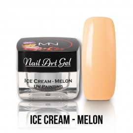 UV Painting Nail Art Gel - Ice Cream - Melon