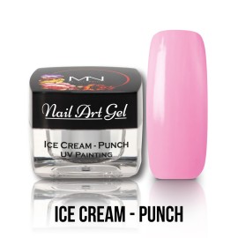 UV Painting Nail Art Gel - Ice Cream - Punch