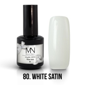 Gel Polish 80 - White Satin 12ml