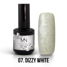 Gel Polish Dizzy no.07. - Dizzy White 12ml