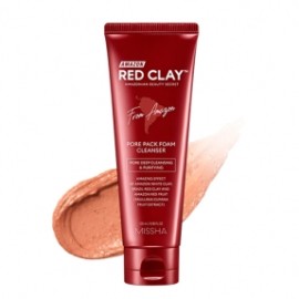 MISSHA Amazon Red Clay Pore Pack Foam Cleanser 120ml
