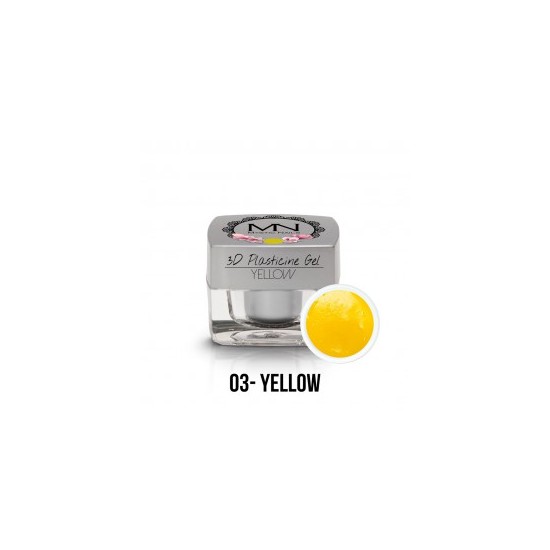 3D Plasticine Gel - 03 - Yellow - 3,5g