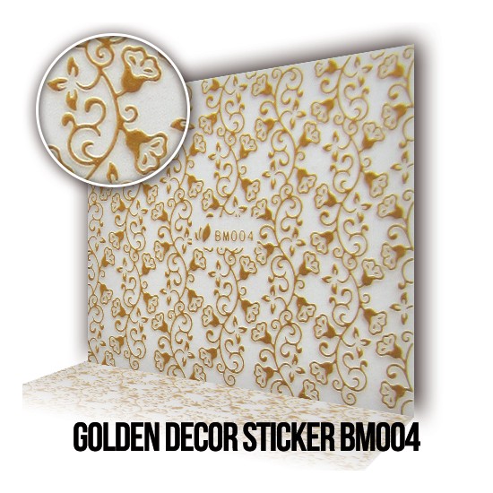 Golden Decor Sticker BM004