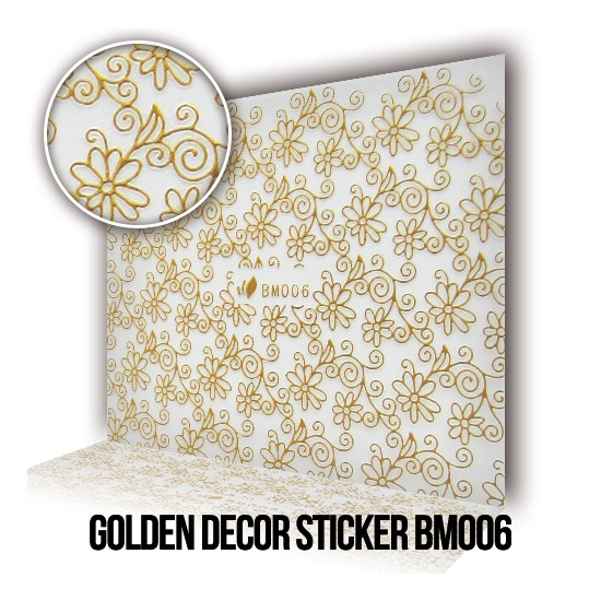 Golden Decor Sticker BM006