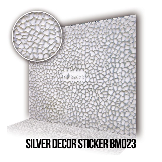 Silver Decor Sticker BM023