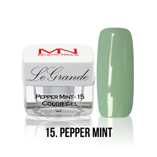 LeGrande Color Gel - no.15. - Pepper Mint - 4 g