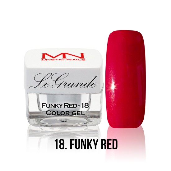 LeGrande Color Gel - no.18. - Funky Red - 4 g