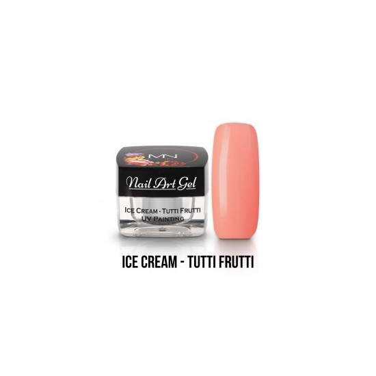 UV Painting Nail Art Gel - Ice Cream - Tutti Frutti - 4g