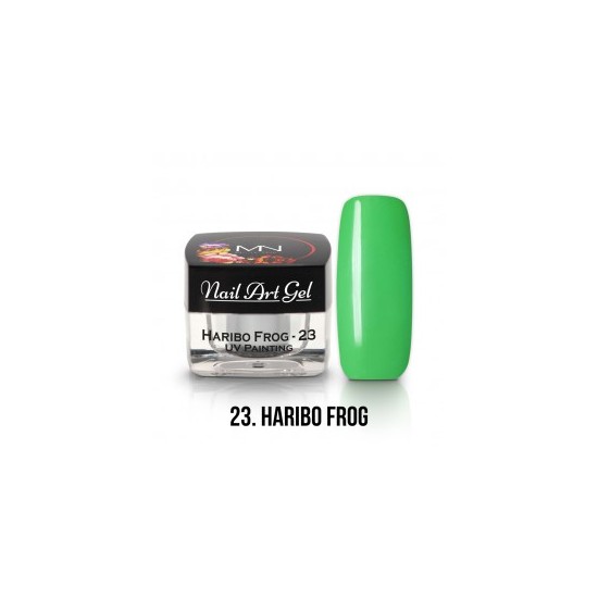 UV Painting Nail Art Gel - 23 - Haribo Frog - 4g