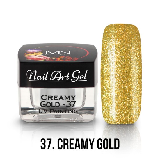 UV Painting Nail Art Gel - 37 - Creamy Gold - 4g