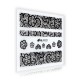Black Lace Sticker - HBJY021