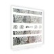 Silver Lace Sticker - HBJY010